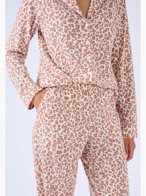 Pyjama boutonné Thermolactyl - Damart - Kiabi