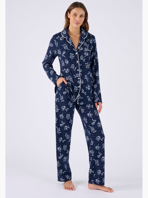Pyjama boutonné Thermolactyl - Damart - Kiabi