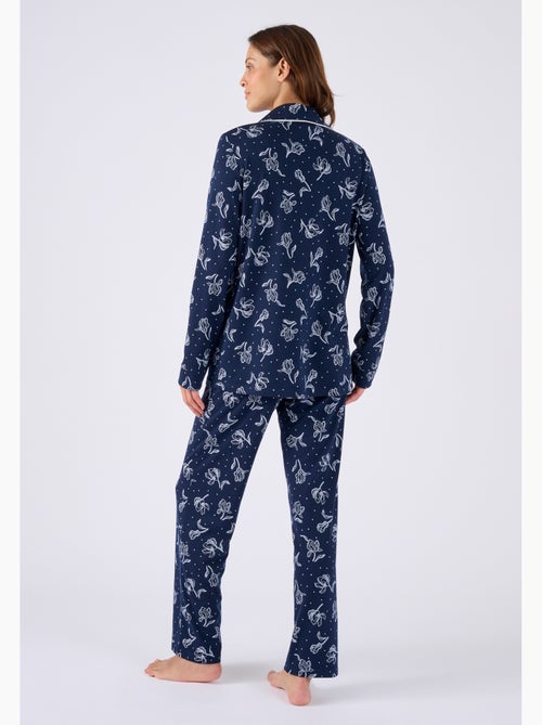 Pyjama boutonné Thermolactyl - Damart - Kiabi