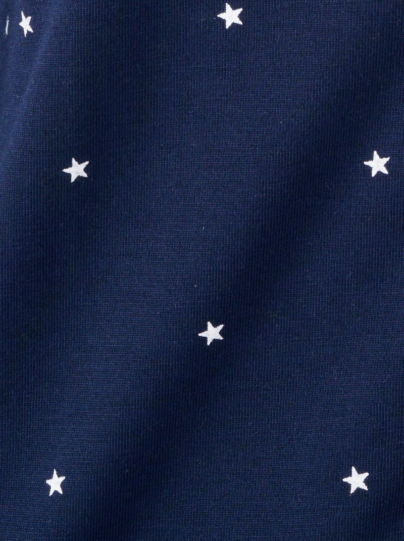 Pyjama boutonné Thermolactyl - Damart Bleu marine - Kiabi