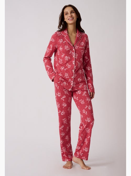 Pyjama boutonné Thermolactyl - Damart - Kiabi Pyjama boutonné Thermolactyl - Damart - Kiabi