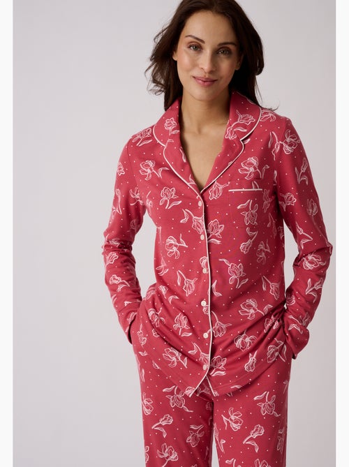 Pyjama boutonné Thermolactyl - Damart - Kiabi Pyjama boutonné Thermolactyl - Damart - Kiabi