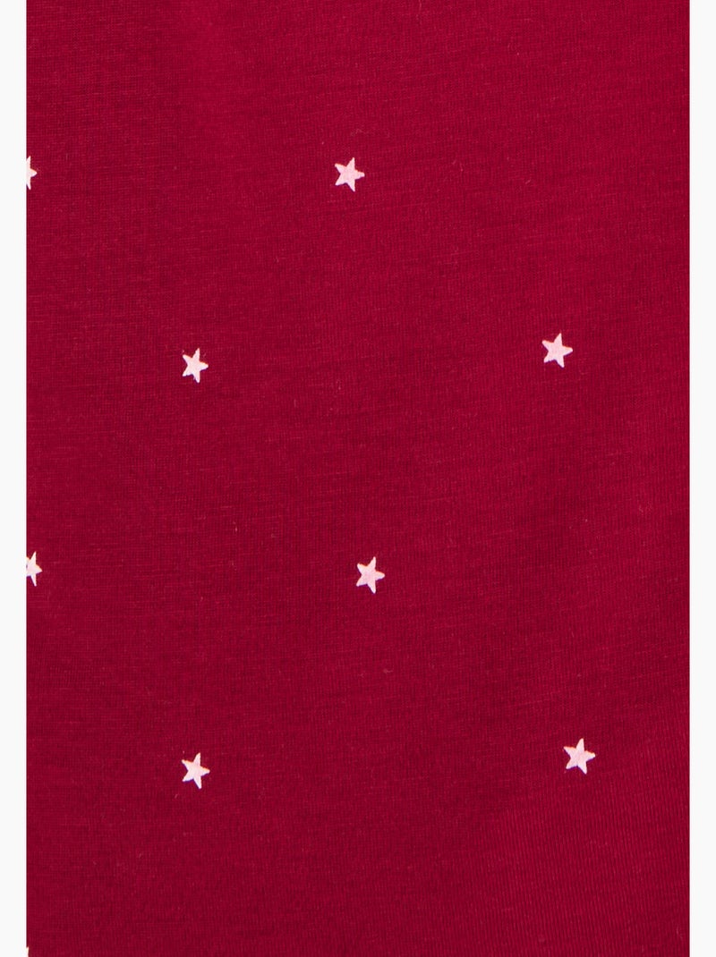 Pyjama boutonné Thermolactyl - Damart Rouge - Kiabi