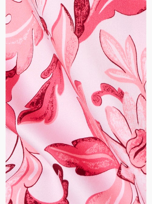 Pyjama boutonné tissu satiné - Damart - Kiabi