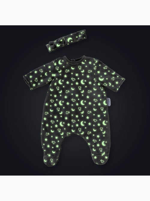 Pyjama Brille dans la Nuit & Bandeau pour poupon 30 cm - Kiabi