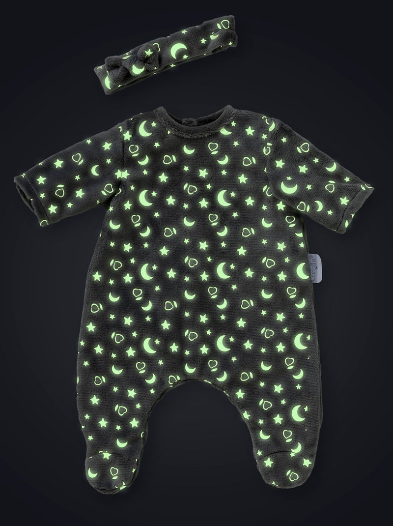 Pyjama Brille dans la Nuit & Bandeau pour poupon 36 cm N/A - Kiabi
