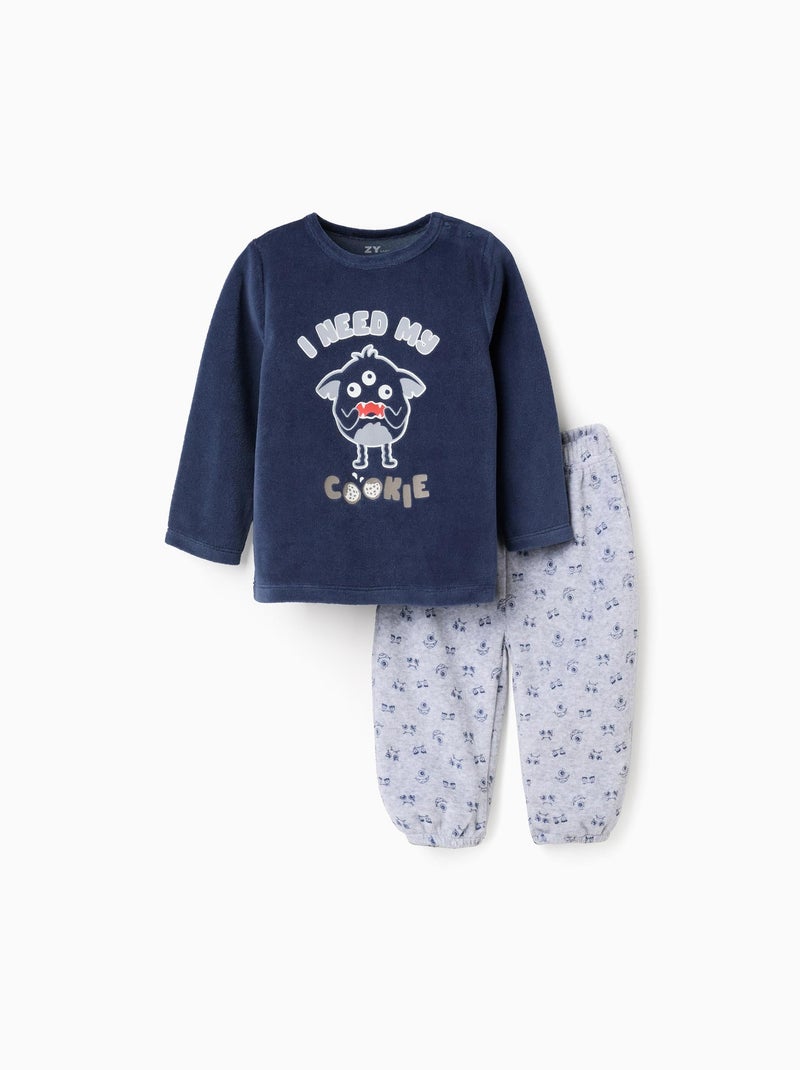 Pyjama brille dans le noir Emotions Bleu foncé - Kiabi