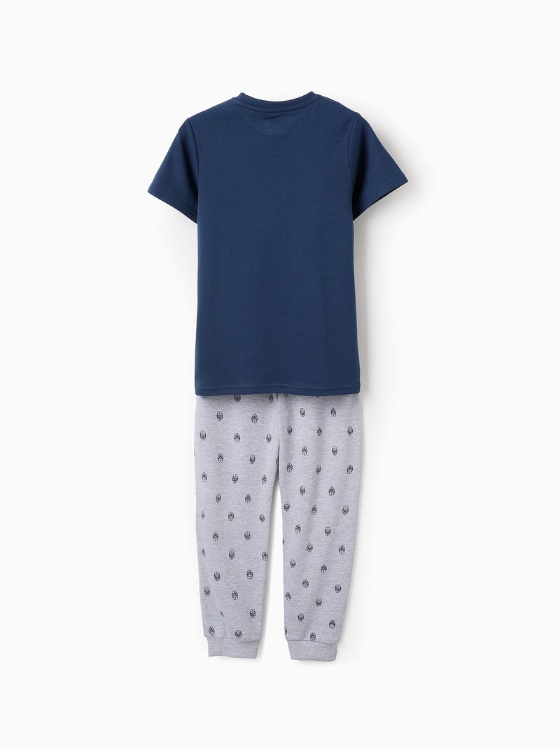 Pyjama Brille dans le Noir Spiderman Bleu foncé - Kiabi