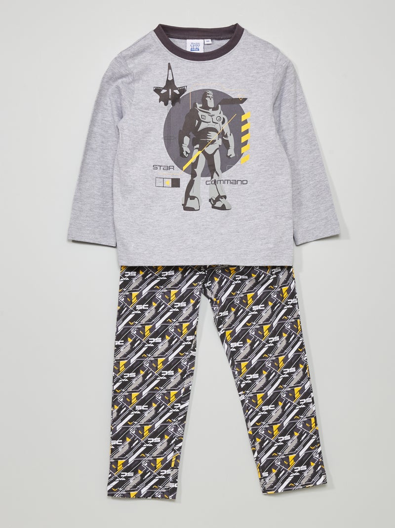 Pyjama 'Buzz l'éclair' 'Disney' 'Pixar' gris - Kiabi