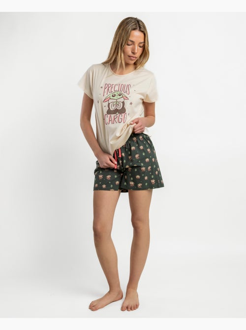 Pyjama cargo à manches courtes Precious pour femme STAR WARS - Kiabi