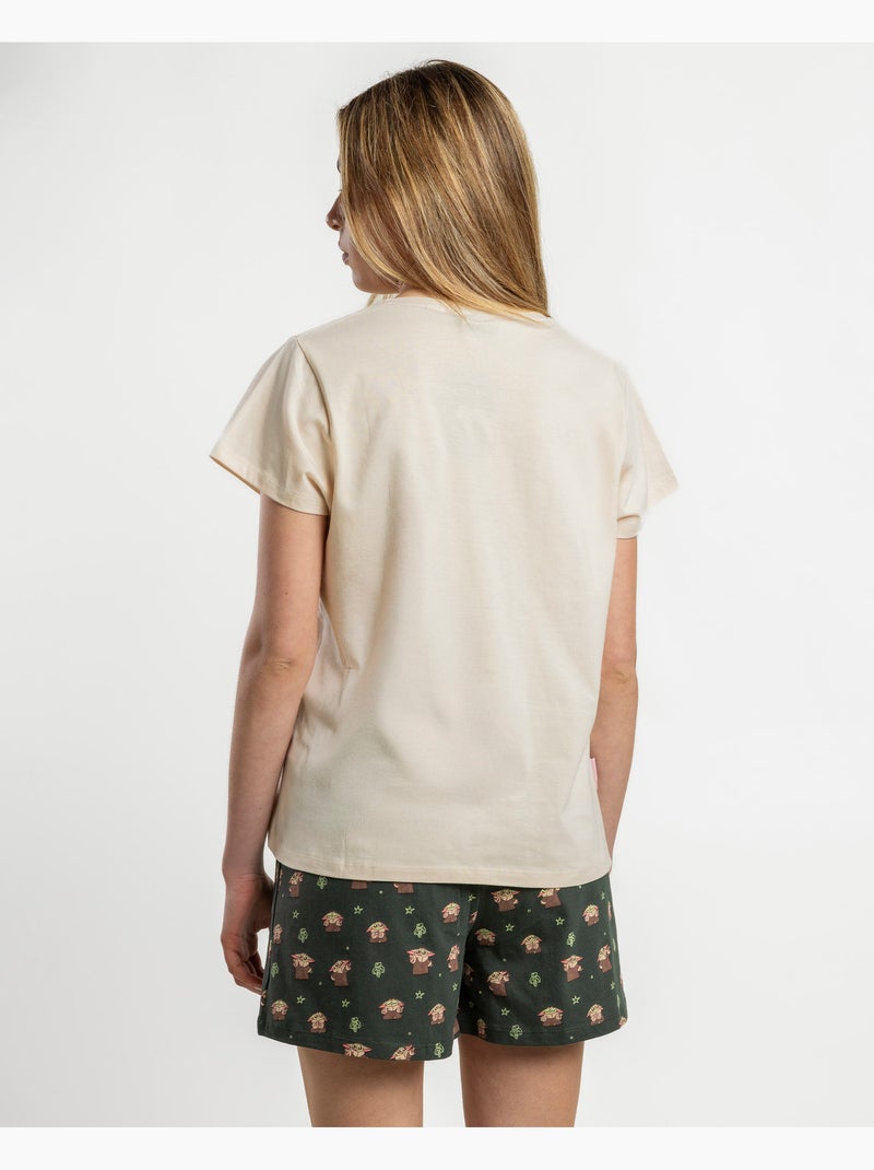 Pyjama cargo à manches courtes Precious pour femme STAR WARS Beige - Kiabi
