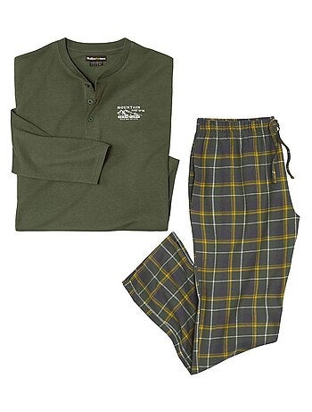 Pyjama Coton à Carreaux - ATLAS FOR MEN