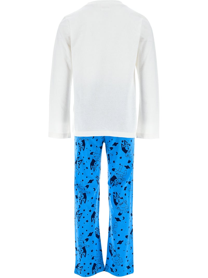 Pyjama   cassé garçon bluey - licence officielle Blanc - Kiabi