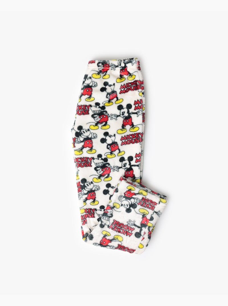 Pyjama chaud à manches longues Disney, le meilleur Mickey pour filles Rouge - Kiabi