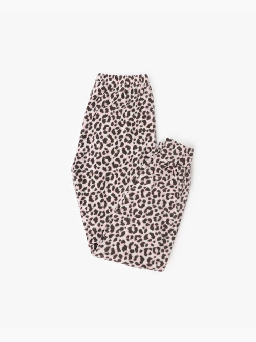 Pyjama chaud à manches longues Minnie Skin pour fille Disney - Kiabi