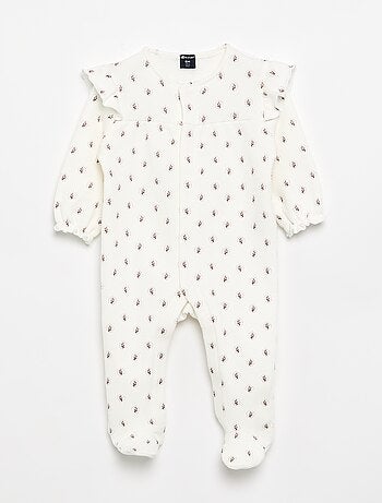 Pyjama chaud dors bien avec pieds