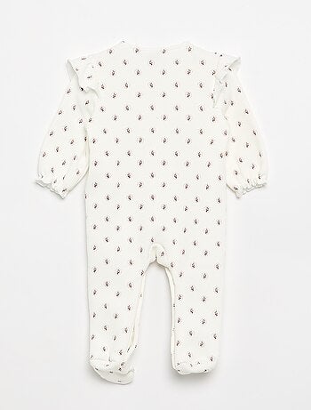 Pyjama chaud dors bien avec pieds