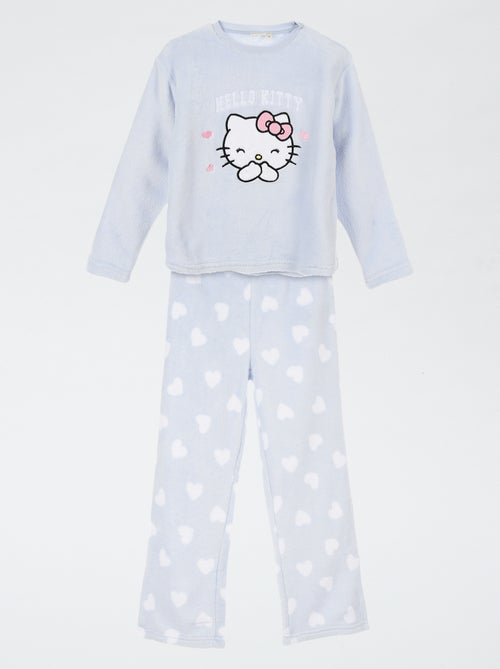 Pyjama chaud en fleece 'Hello Kitty' - Kiabi Pyjama chaud en fleece 'Hello Kitty' - Kiabi