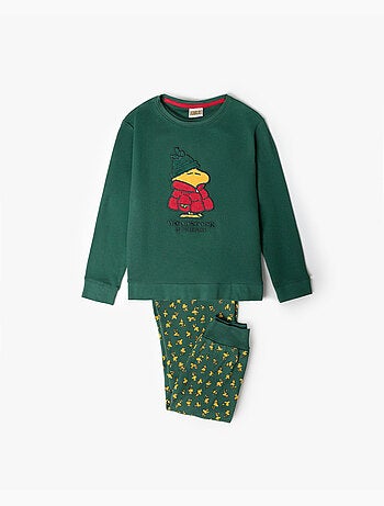 Pyjama classique à manches longues Peanuts pour garçon