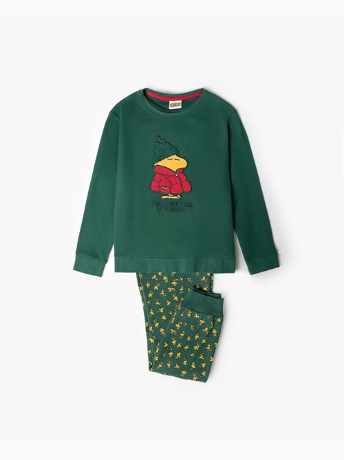 Pyjama classique à manches longues Peanuts pour garçon - Kiabi Pyjama classique à manches longues Peanuts pour garçon - Kiabi