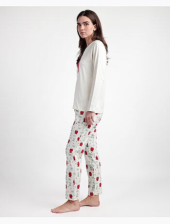 Pyjama classique à manches longues pour femme PEANUTS