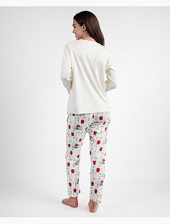 Pyjama classique à manches longues pour femme PEANUTS
