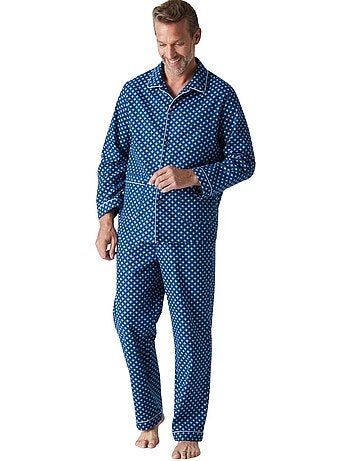 Pyjama classique flanelle pur coton - DAXON