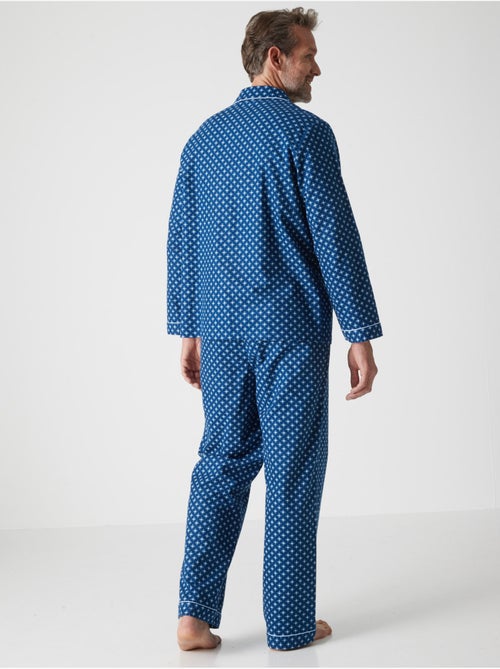 Pyjama classique flanelle pur coton - DAXON - Kiabi