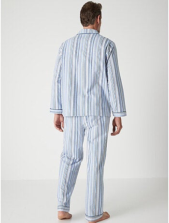 Pyjama classique flanelle pur coton