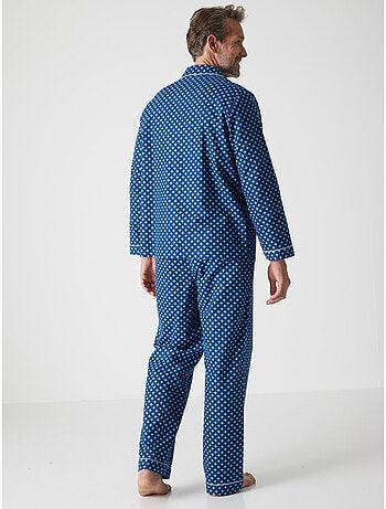 Pyjama classique flanelle pur coton