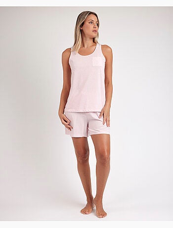 Pyjama classique sans manches Spiga pour femme ADMAS CLASSIC