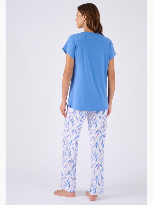 Pyjama Climatyl en maille jersey - Damart - Kiabi