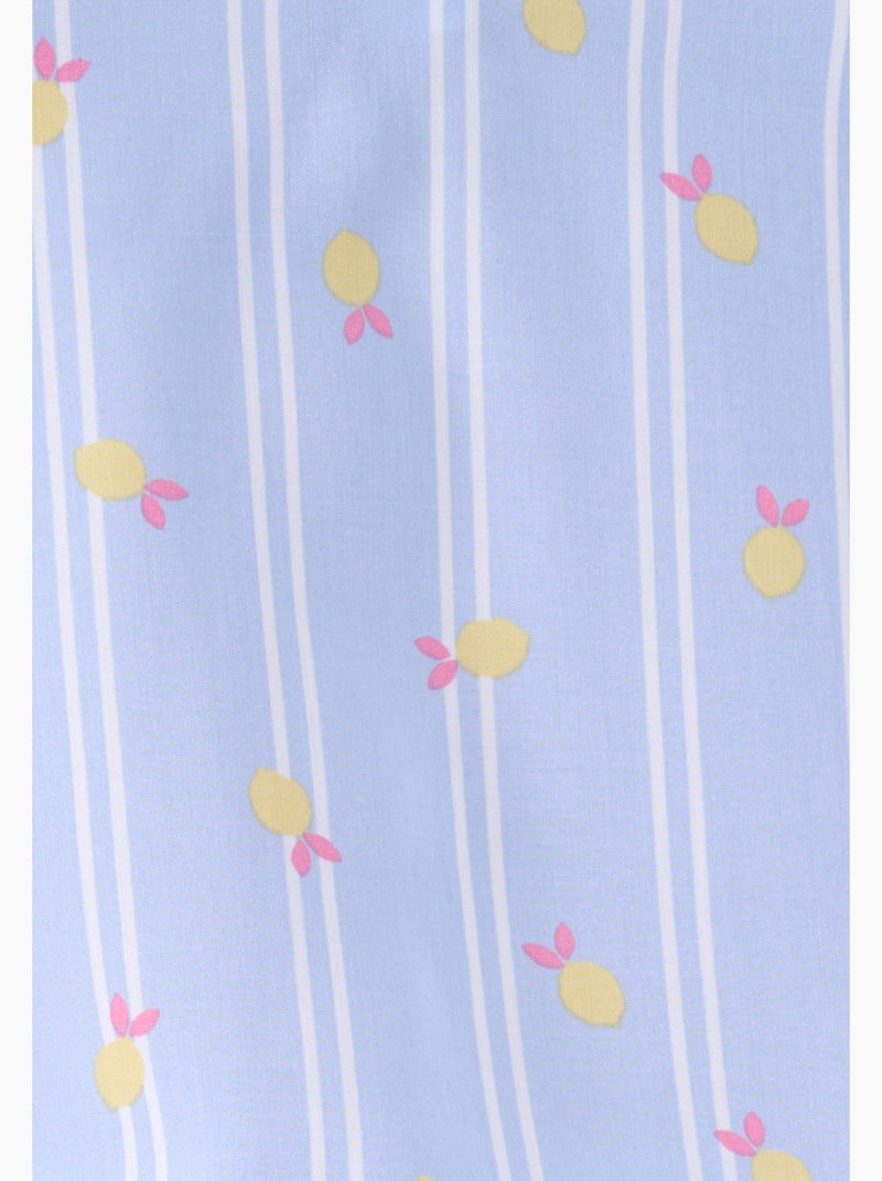 Pyjama Climatyl en pure viscose - Damart Bleu - Kiabi