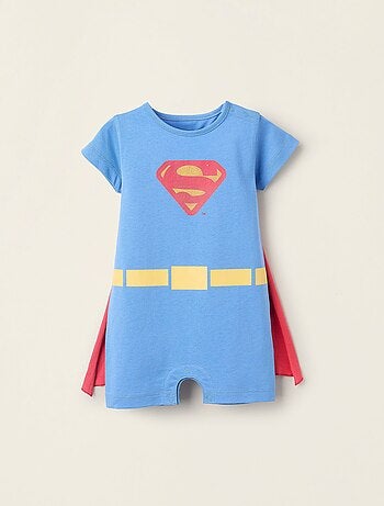 Pyjama-combi-short Cape Amovible Superman