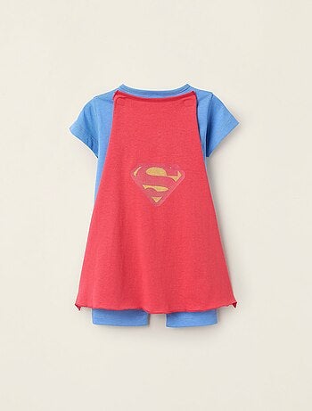 Pyjama-combi-short Cape Amovible Superman