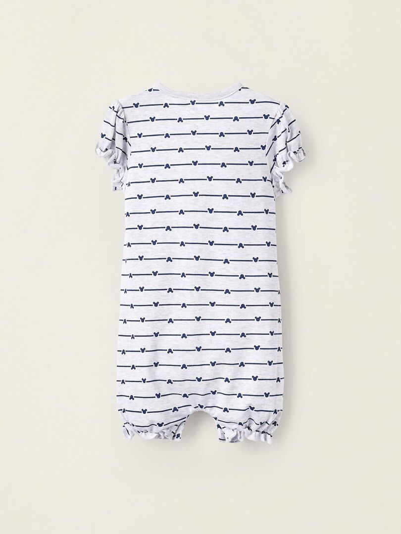 Combi Bébé En Coton – Taille 1/3 Mois Couleur Jaune, Très Bon état