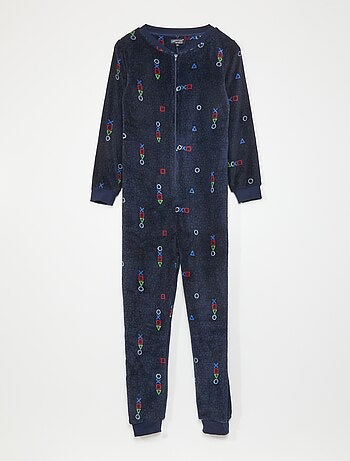 Pyjama combinaison 'gamer' - Kiabi