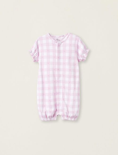 Pyjama-Combinaison pour Bébé Fille manches longues ESSENTIALS LINE - Kiabi