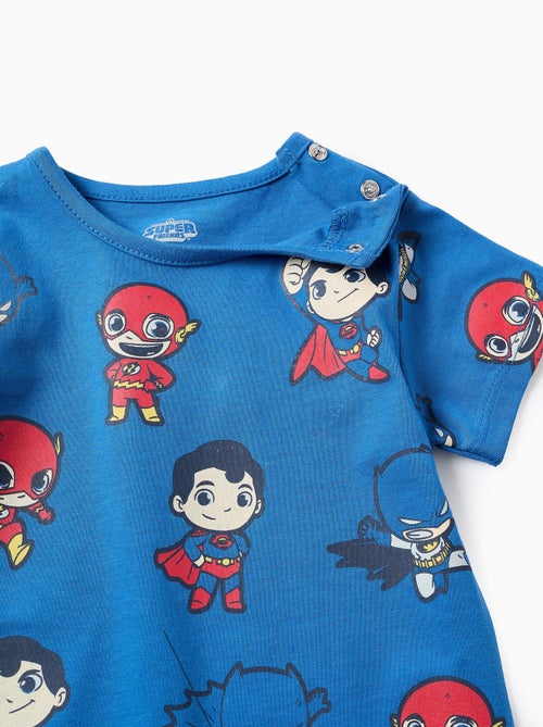 Pyjama-Combishort en Coton DC Comics - Kiabi