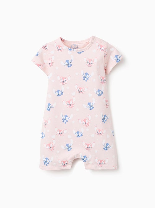 Pyjama-Combishort en Coton Lilo et Stitch - Kiabi