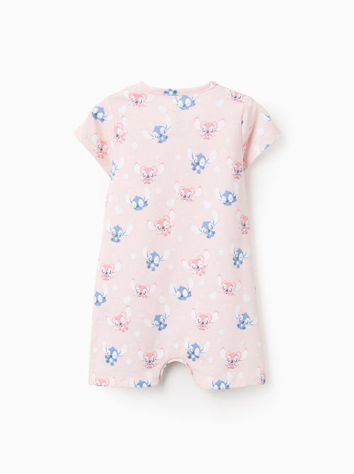 Pyjama-Combishort en Coton Lilo et Stitch - Kiabi