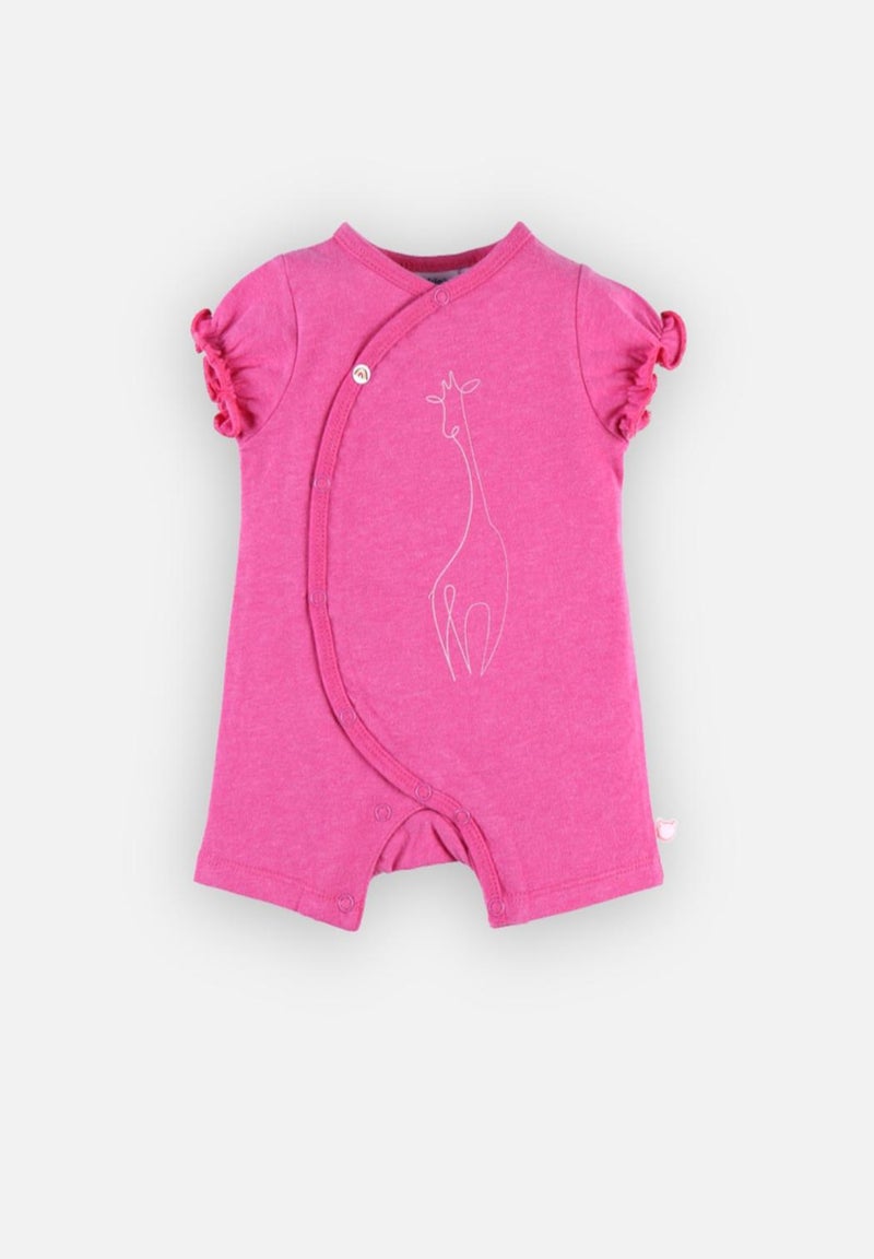 Pyjama combishort en jersey, - Noukie's Rose - Kiabi