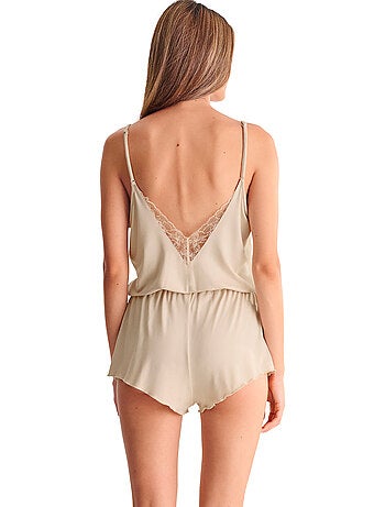 Pyjama combishort fines bretelles DESTINY