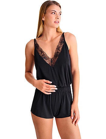 Pyjama combishort fines bretelles DESTINY