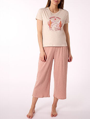 Pyjama COSMIC COWGIRL rose - MELISSA BROWN
