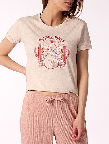 Pyjama COSMIC COWGIRL rose - MELISSA BROWN