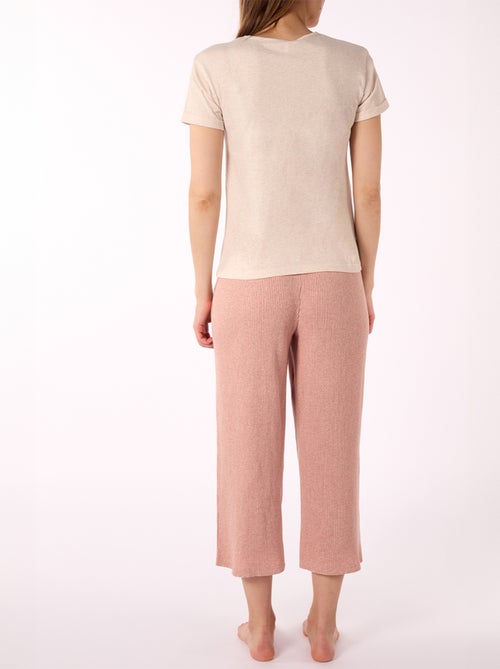 Pyjama COSMIC COWGIRL rose - MELISSA BROWN - Kiabi Pyjama COSMIC COWGIRL rose - MELISSA BROWN - Kiabi