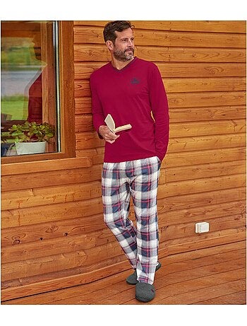 Pyjama coton à carreaux - atlas for men