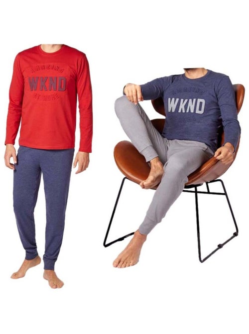Pyjama COTON ALAN BROWN - Pack de 2 - Kiabi