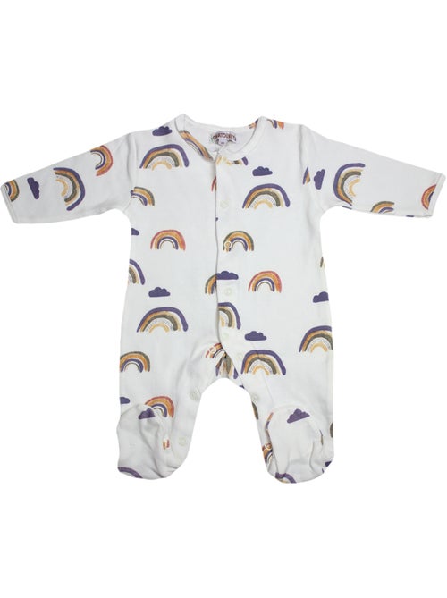 Pyjama Coton "Arc En Ciel" Les Chatounets - Kiabi